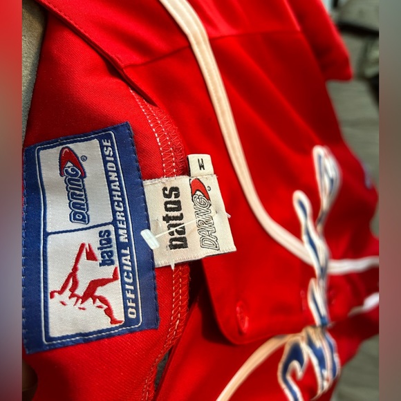 Batos Red Baseball jersey - Picture 2 of 3
